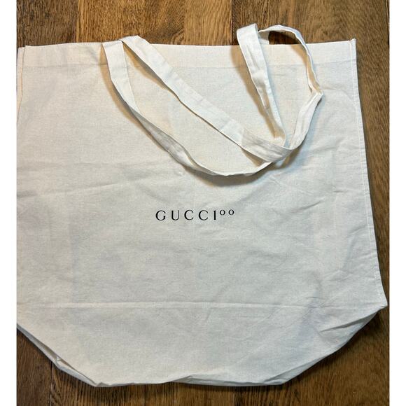 Gucci 100th Anniversary Oversized Shopping Tote Dust Bag 15”x20” - Picture 4 of 9
